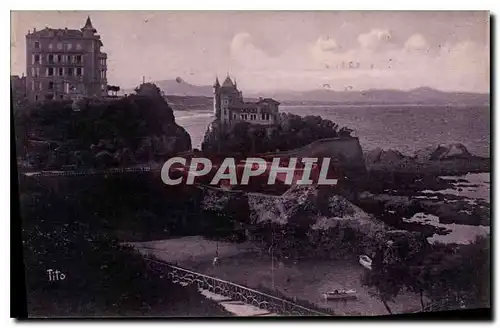 Cartes postales Biarritz Cote Basque Le Chateau Basque