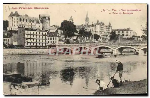 Cartes postales Pau Vue Panoramique et Pont du Jurancon