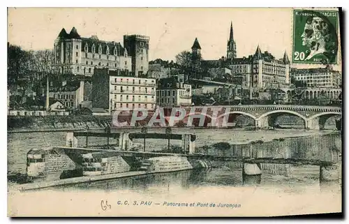 Cartes postales Pau Panorama et Pont de Jurancon