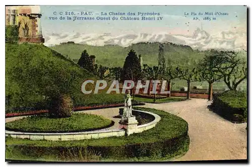 Cartes postales Pau La Chaies des Pyrenees