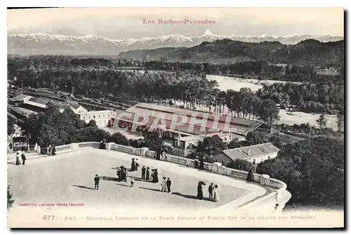 Cartes postales Pau Nouvelle Terrasse de la Place Royale