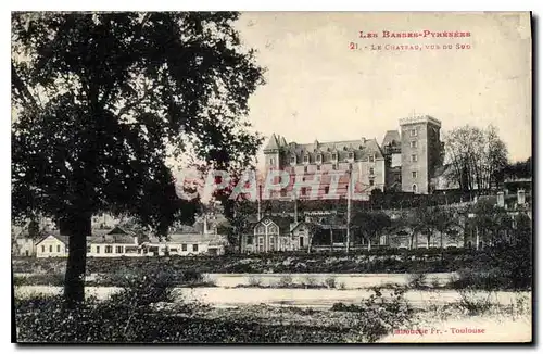 Cartes postales Pau Le Chateau Vue du Sud