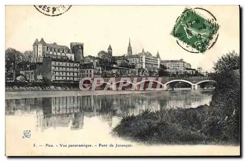 Cartes postales Pau Vue panoramique Pont de Jurancon