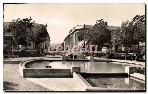 Cartes postales moderne Pau Place Clemenceau et Palais des Pyrenees