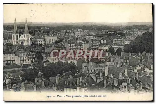 Cartes postales Pau Vue generale