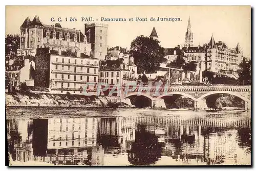 Cartes postales Pau Panorama et Pont de Jurancon