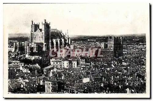 Cartes postales Narbonne Vue Panoramique sur Saint Just