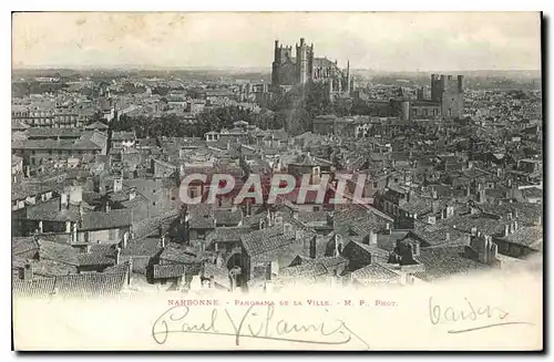 Cartes postales Narbonne Panorama de la Ville