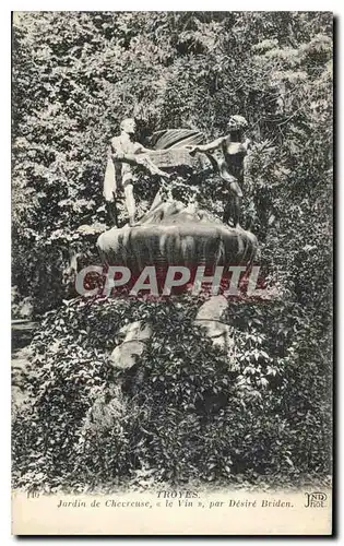 Cartes postales Troyes Jardin de Cheercuse