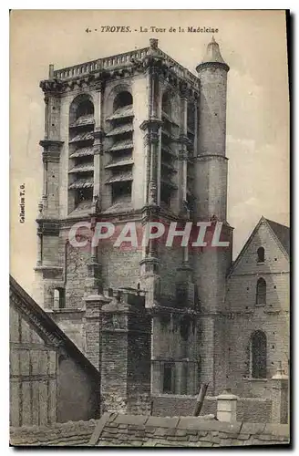 Ansichtskarte AK Troyes La Tour de la Madeleine