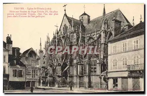 Cartes postales Troyes Eglise St Urbain