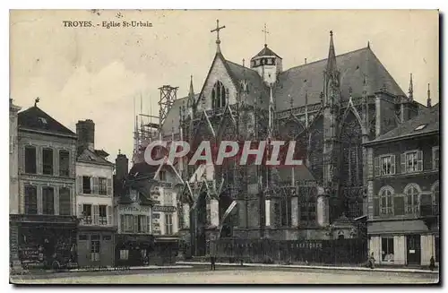 Cartes postales Troyes Eglise St Urbain