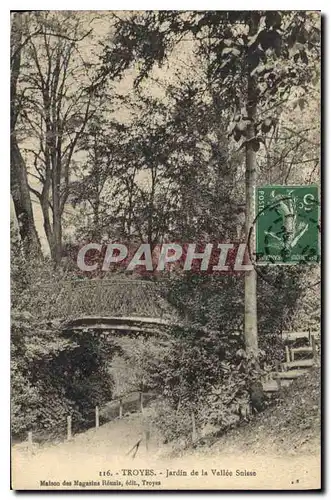 Cartes postales Troyes Jardin de la Vallee Suisse