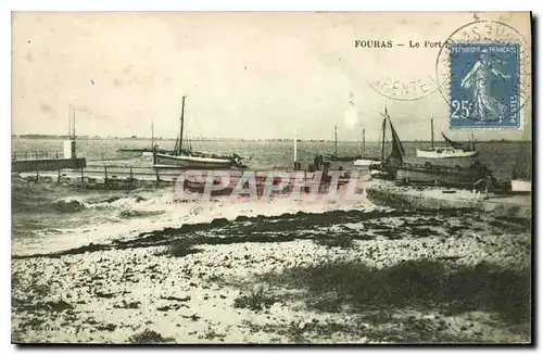 Cartes postales Fouras Le Port Bateaux