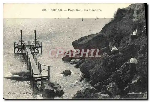 Cartes postales Fouras Port Sud les Rochers