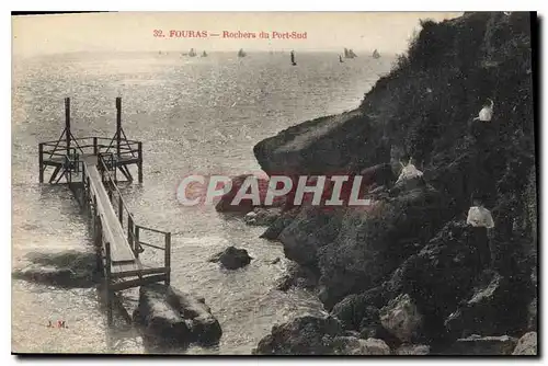 Cartes postales Fouras Rochers du Port Sud