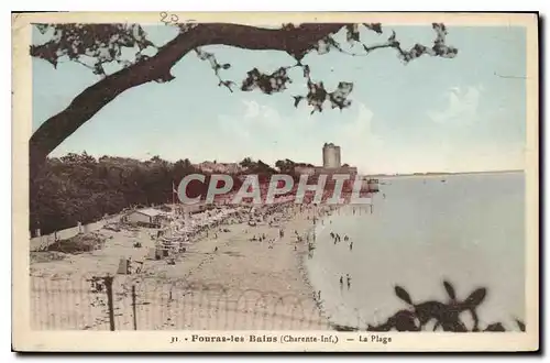 Cartes postales Fouras les Bains Charente Inf La Plage