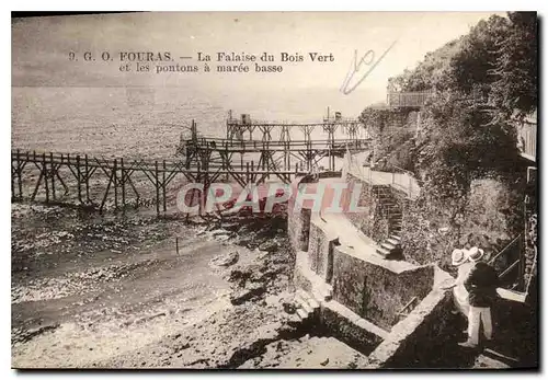 Ansichtskarte AK Fouras La Falaise du Bois Vert