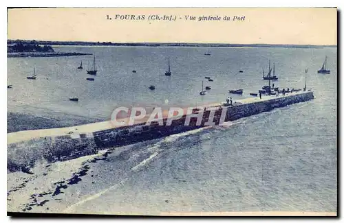 Cartes postales Fouras Vue generale du Port