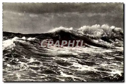 Ansichtskarte AK Fouras Charente Maritime Grosse Vague a l'Ocean