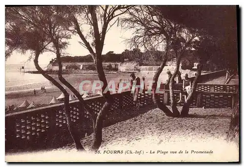 Cartes postales Fouras La Plage vue de la Promenade