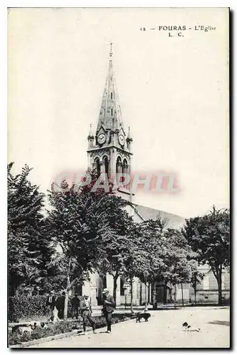 Cartes postales Fouras L'Eglise