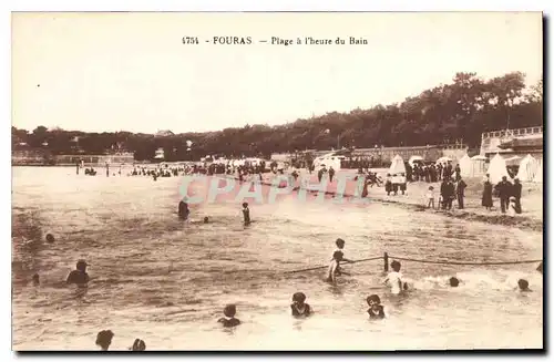 Ansichtskarte AK Fouras Plage a l'heure du Bain