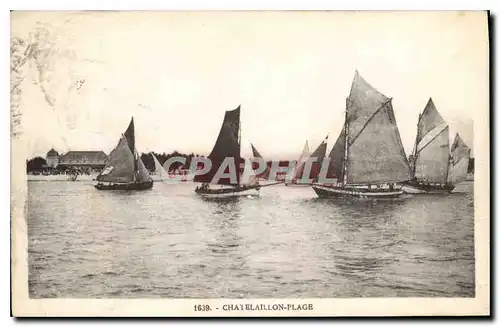 Cartes postales Chatelaillon Plage Bateaux