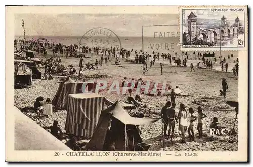 Ansichtskarte AK Chatelaillon Charente Maritime La Plage