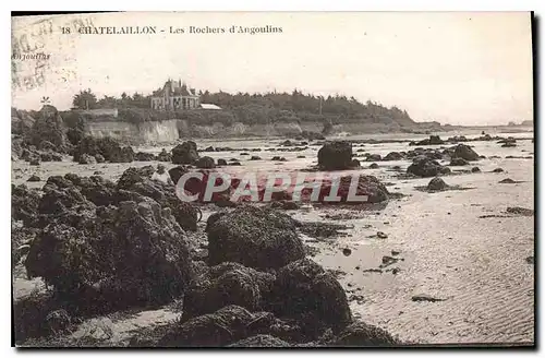 Ansichtskarte AK Chatelaillon Les Rochers d'Angoulins