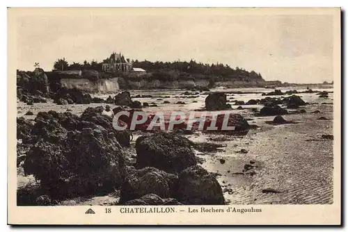 Ansichtskarte AK Chatelaillon Les Rochers d'Angoulins