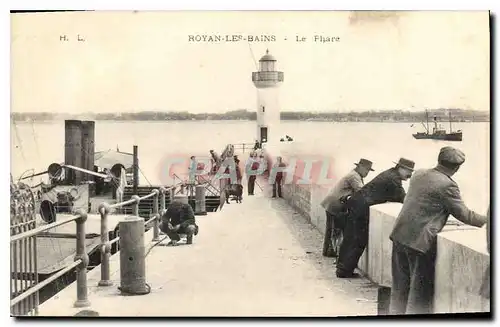 Ansichtskarte AK Royan les Bains Le Phare