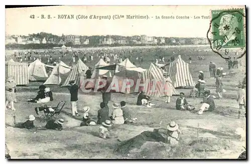 Ansichtskarte AK Royan Cote d'Argent La Grande Conche