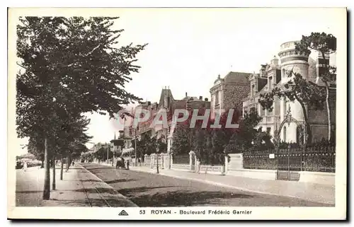 Cartes postales moderne Royan Boulevard Frederic Garnier