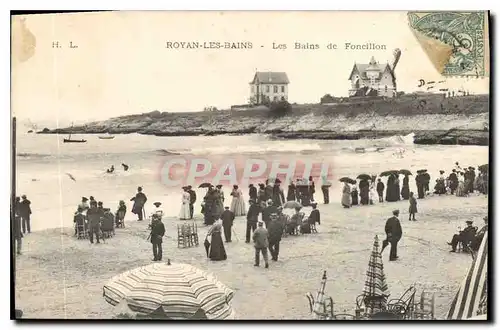 Cartes postales Royan les Bains de Foncillon