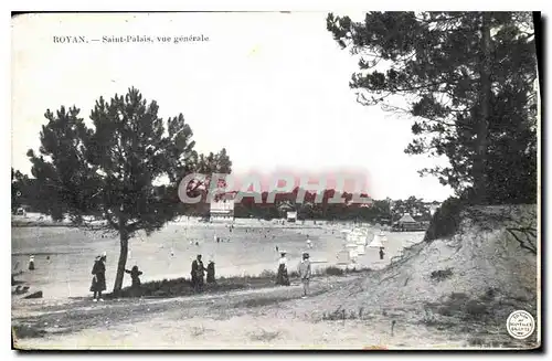 Cartes postales Royan Saint Palais vue generale