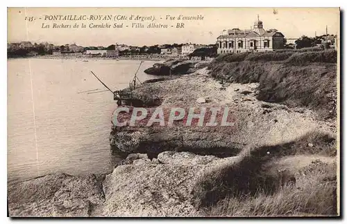 Cartes postales Pontaillac Royan Cote d'Argent Vue d'ensemble
