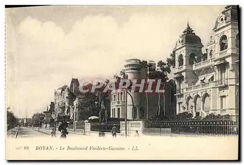 Cartes postales Royan Le Boulevard Frederic Garnier