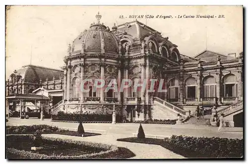 Cartes postales Royan Cote d'Argent Le Casino Municipal