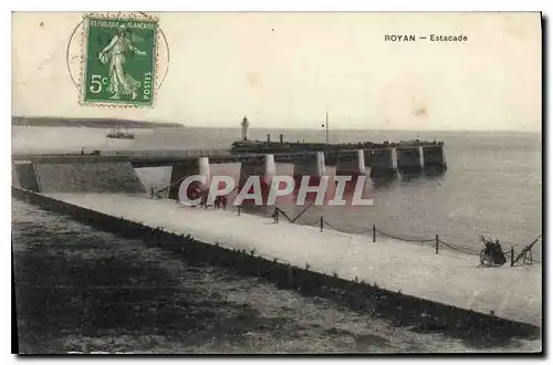 Cartes postales Royan Estacade