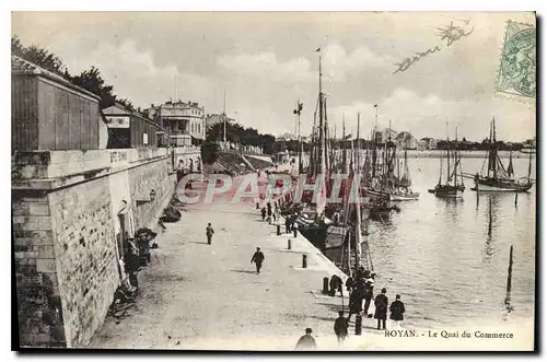 Cartes postales Royan Le Quai du Commerce Bateaux