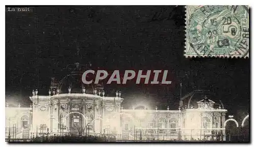 Cartes postales Royan Casino Municipal La nuit