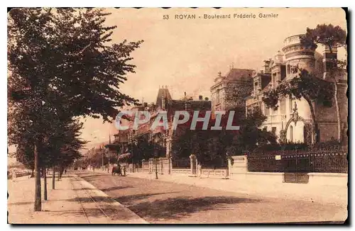 Cartes postales Royan Boulevard Frederic Garnier