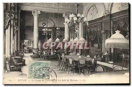 Cartes postales Royan Le Casino de Foncillon La Salle de Baccara