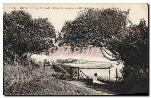 Ansichtskarte AK Environs de Royan Sous les Yeuses au Bureau