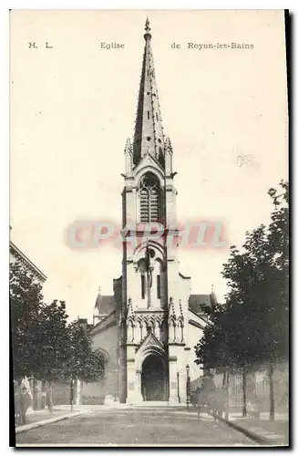 Cartes postales Eglise de Royan les Bains