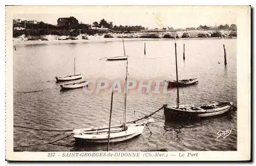 Cartes postales Saint Georges de Didonne Le Port