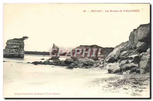 Cartes postales Royan Les Rochers de Vallieres