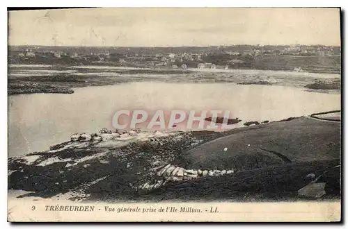 Cartes postales Trebeurden Vue generale prise de'Ile Milliau