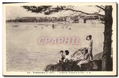 Ansichtskarte AK Trebeurden La Baie de Trozoul et le Port